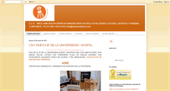 Desktop Screenshot of elsinmobiliaria.com